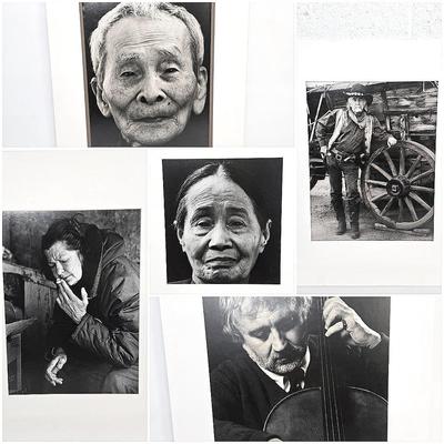 Chuck Bress Photography: Black & White & Sepia Tone Portraits, Matted 16x20”