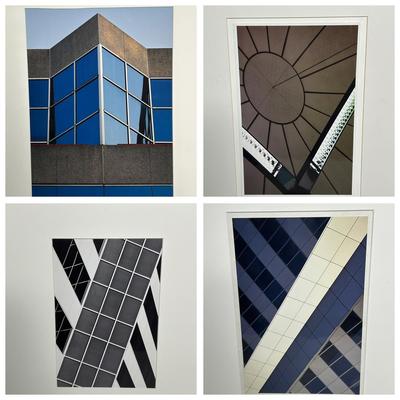 Chuck Bress Photography: Black & White & Color Architecture, Matted 16x20”
