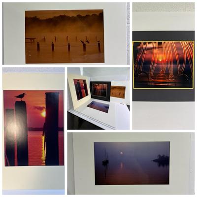 Chuck Bress Photography: Color Shore Landscape Scenes, Matted 16x20”
