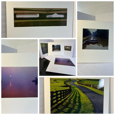 Chuck Bress Photography: Color Pastoral & Shore Landscape Scenes, Matted 16x20”