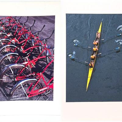 Chuck Bress Photography: Rowing & Cycling, Matted 20x25" & 16x20”