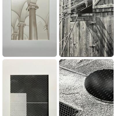 Chuck Bress Phtoography: Black & White Architecture & Abstractions 20x16”