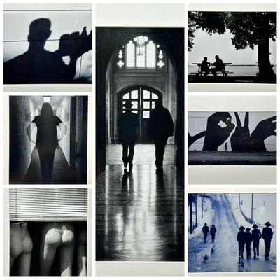 Chuck & Pat Bress Photography: People & Shadows Black & White, Matted 16x20”