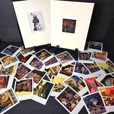 Chuck Bress Photography: Small Signed Matted & Framed Prints (8x10") & Embellished Polaroids