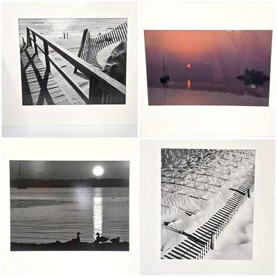 Chuck Bress Photography: Color & Black & White Beach/Shore Scenes, Matted 16x20”, 20x24”