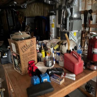 Sale Photo Thumbnail #42: Various items in garage
