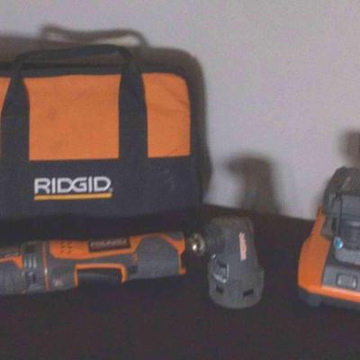 Ridgid Cordless Drill With Charger