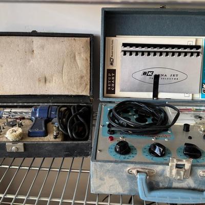 B & K Dyna-Jet Tube Tester And Vintage Craftsman Dremel Type Tool