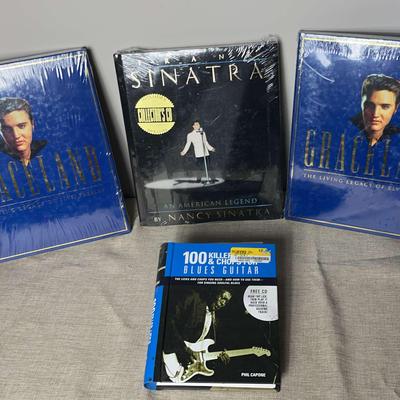 Frank Sinatra  & Elvis Presley Book & Blues Guitars Book