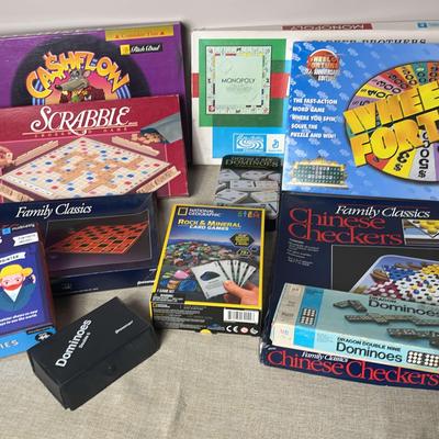 Family Game Night Board Games and Cards