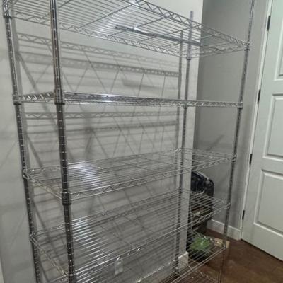 Rolling Metal Stirags Shelf