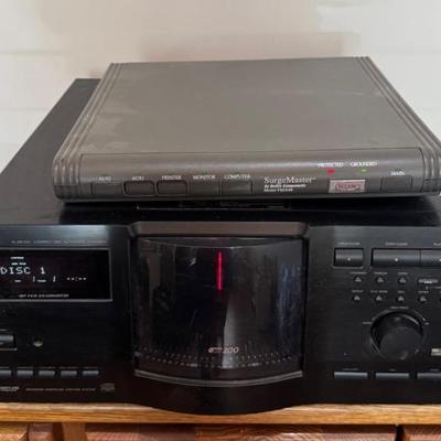 JVC Compact Disk Automatic Changer 200 And Surge Master Model F5C240