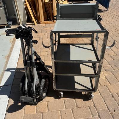 Golf Push Cart And Sound Cart 