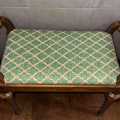 Vintage Vanity Bench 