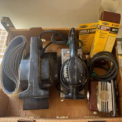 Craftsman Sanders (2) And A Cummins Sander 