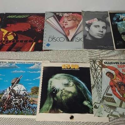 Vinyl Assortment- B.B. King, Marvin Gaye, Simon & Garfunkel, Others