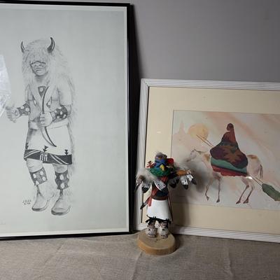 J. Buck Katrina Art, Other Southwest Art, And Kachina.