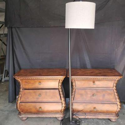 Ct338 wooden night stand decor