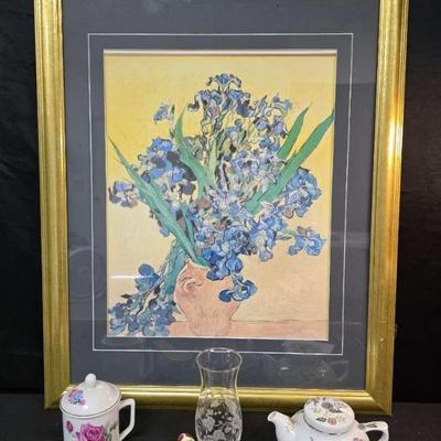 Ct414 irises print by vincent van gogh
