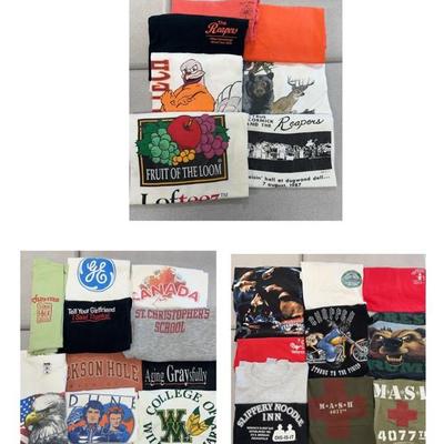 Variety of Graphic T-shirts 