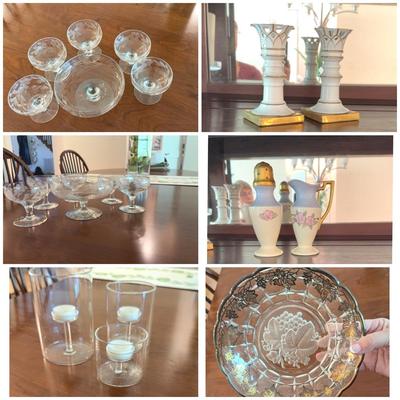 Vintage Glassware Assortment 