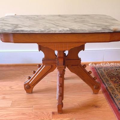 Vintage Marble Top Table