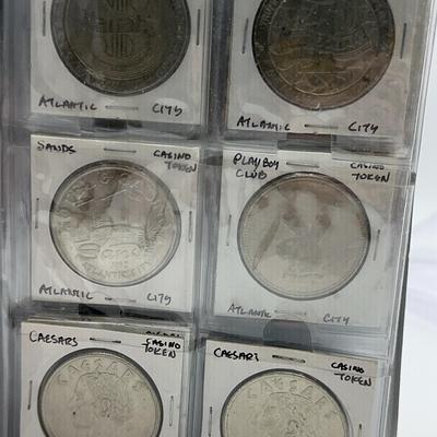 Group Of Tokens & Medals