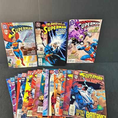 Superman Comic Lot 1996 &1997