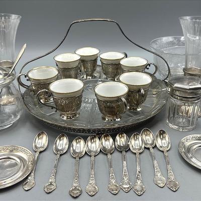 Sterling & Glass Items
