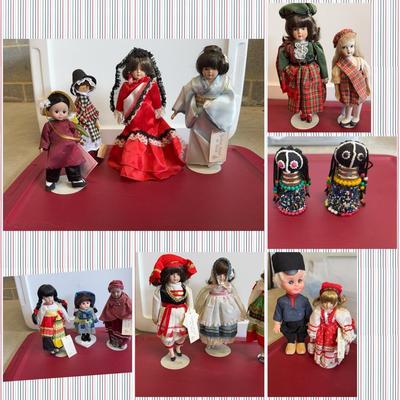 Vintage International Dolls