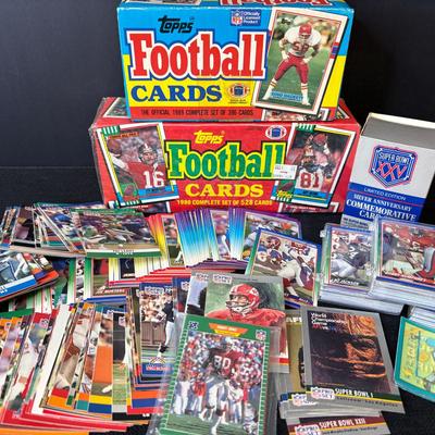 Group Of 1980’s & 90’s Football Cards