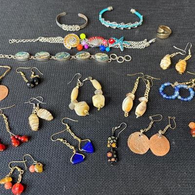Assortment Of Costume Jewelry 