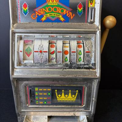 Casino Crown Table Top Slot Machine-WACO-Japan