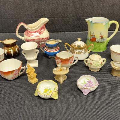 Large Lot Of Mini Ceramics