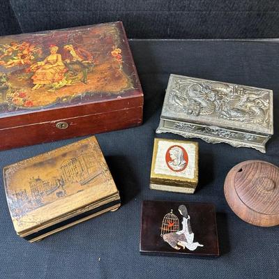 Interesting Collection Of Boxes 
