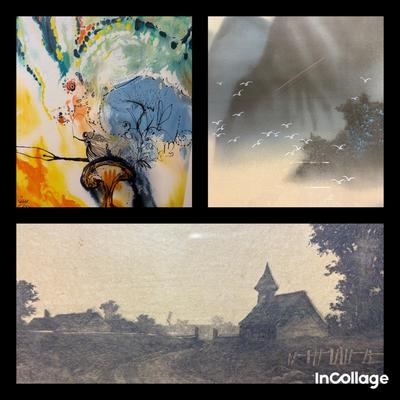Three Signed, Numbered Prints