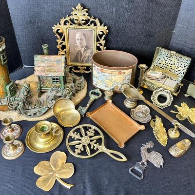 27 Piece Brass Lot