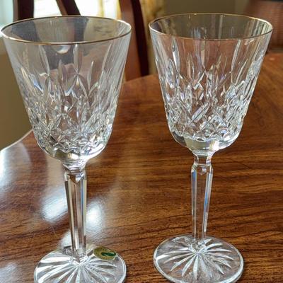 2 Waterford Crystal Glasses
