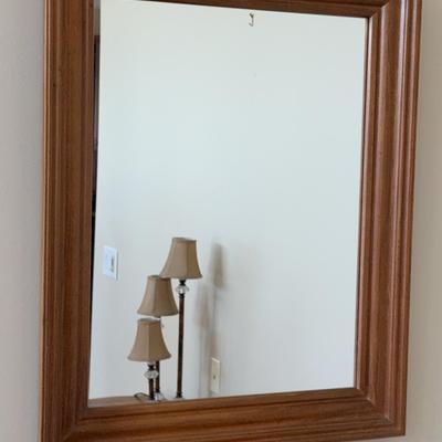 Wood Framed Mirror
