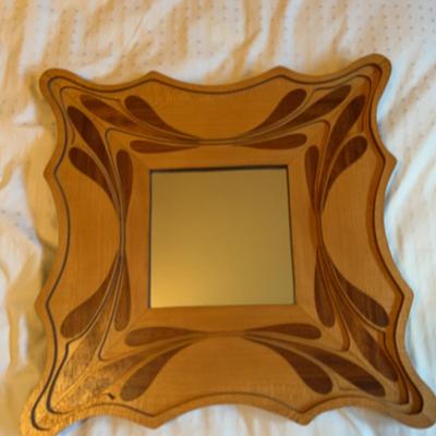 Wooden Mirror
