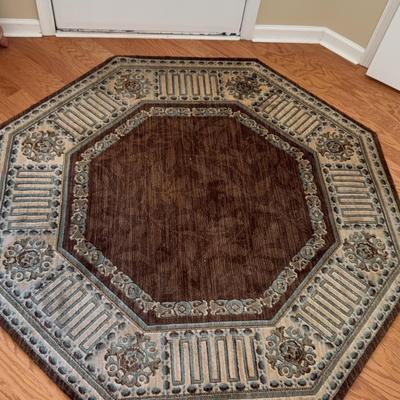 Octagonal Area Rug 2