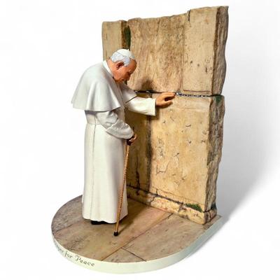 Sale Photo Thumbnail #173: Danbury Mint Pope John Paul II "Prayer For Peace''