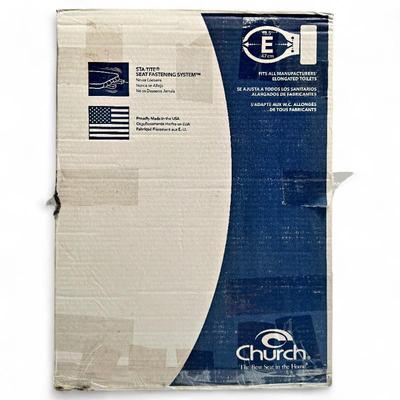 Sale Photo Thumbnail #154: Church 295CT Elongated Plastic Toilet Seat