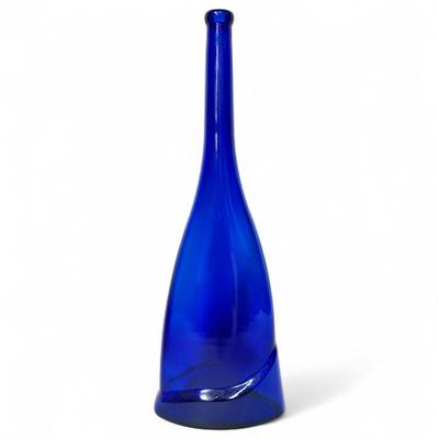 Sale Photo Thumbnail #123: Mid-Century Modern Cobalt Blue Decanter