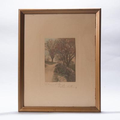 Sale Photo Thumbnail #28: "A Vermont Spring" by Wallace Nutting, Signed