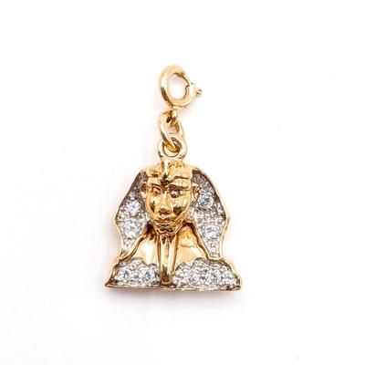 Sale Photo Thumbnail #339: Victoria Wieck Gold-Plated Sterling Sphinx Charm
