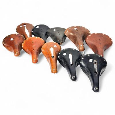 Sale Photo Thumbnail #93: 10 Women’s Bicycle Saddles, Including Brooks B17 Models