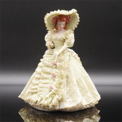 Sale Photo Thumbnail #382: Heirlooms Of Tomorrow Porcelain "Althea" Lady Figurine