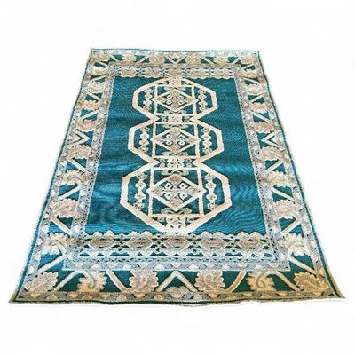 Sale Photo Thumbnail #44: Kaleen Tamara Day Warwick Rug, Teal