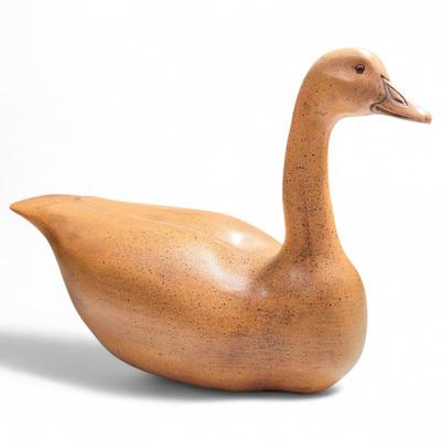 Sale Photo Thumbnail #264: Handcrafted Wooden Decoy Duck Sculpture
